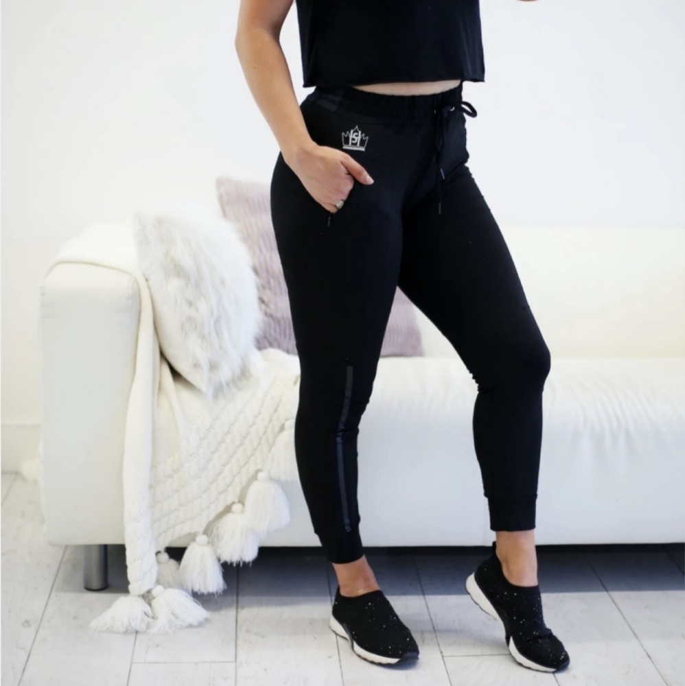 NWOT Hopescope Staple Joggers black size M